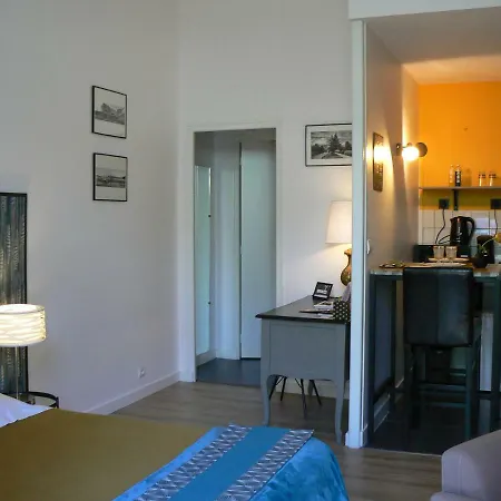 公寓 Les Tulipiers, Parking Securise, Lit Queen-size, Centre
