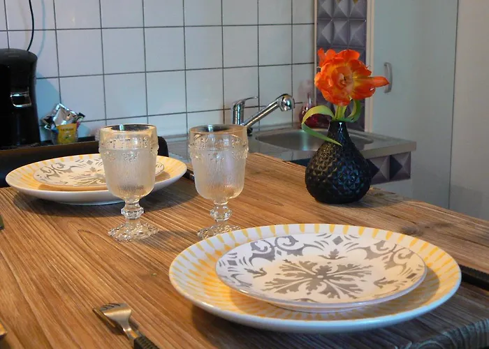 דירה Les Tulipiers, Parking Securise, Lit Queen-size, Centre לה מאנש